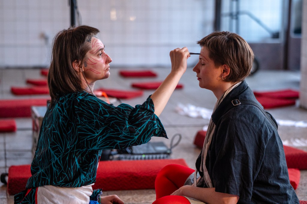 Kasha Potrohosh and Csilla Bartus